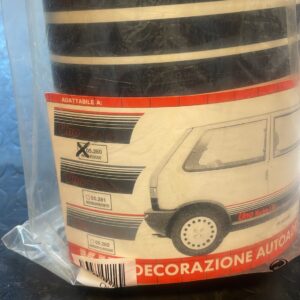 KIT Strisce Adesive Laterali e Posteriore fiat Uno mk1 Turbo ie side strips *