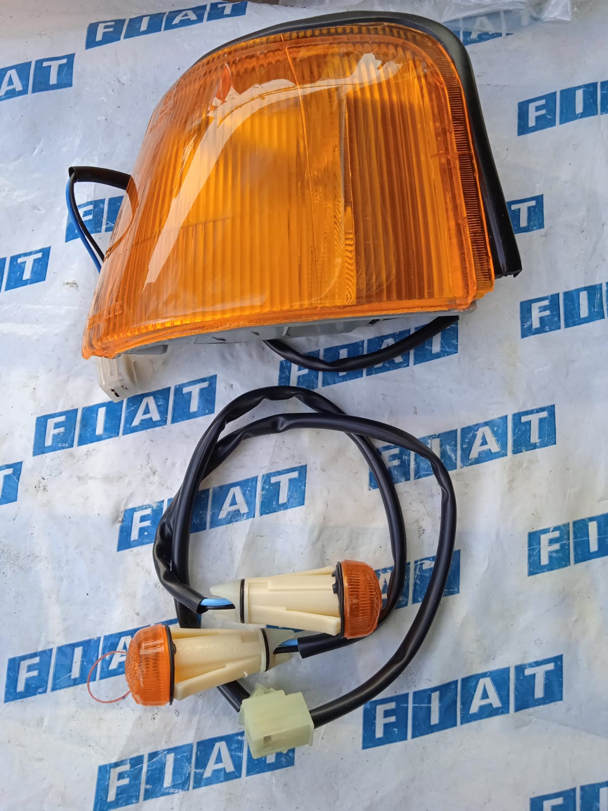 Set 2 Fari Freccia Anteriori Per Jeep Cherokee/Liberty RY 2005-2007 - Completi Di Portalampada E Lampadina, Colore Arancione