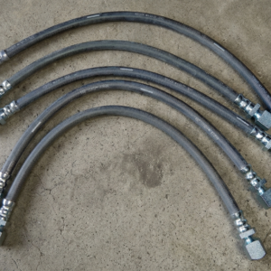 set 5 tubi tubo freno freni lancia fulvia 2 3 serie dal 1970- anteriori e posteriore