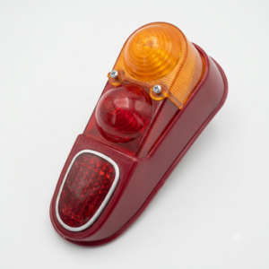 RENAULT 4 - R4/ PLASTICA FANALE POSTERIORE DX/ REAR LIGHT RH corpo trasparente rosso